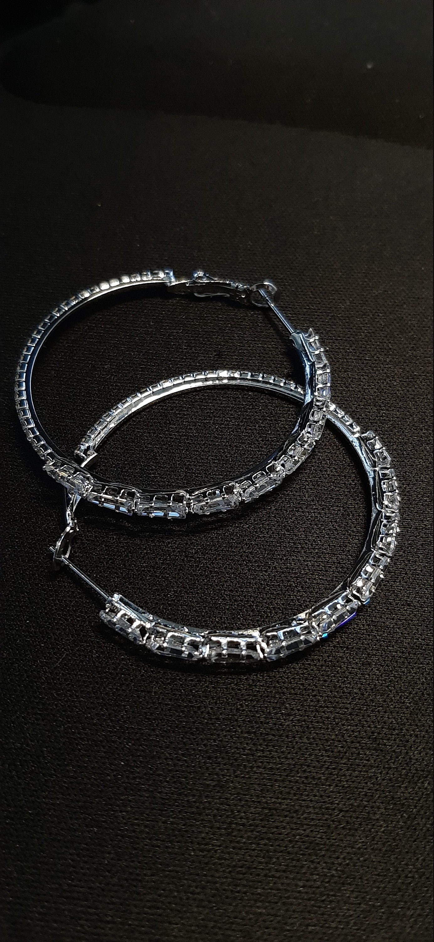 Stainless Steel Large Hoop Earring Hypoallergenic Cubic Etsy UK