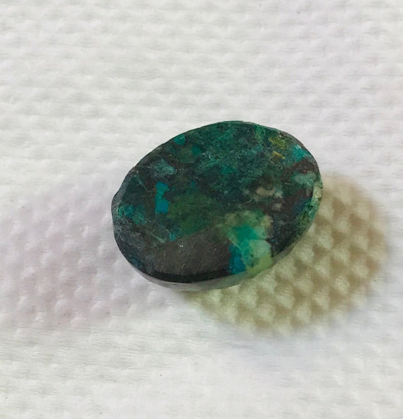 Chrysocolla,Natural Chrysocolla,Gemstone,Cabochon,Semi precious,Cabochons,Jewellery Making,Top Quality,Cabs 19X14X9MM 23.00 Carat