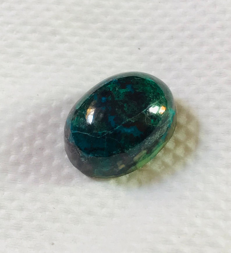 Chrysocolla,Natural Chrysocolla,Gemstone,Cabochon,Semi precious,Cabochons,Jewellery Making,Top Quality,Cabs 19X14X9MM 23.00 Carat