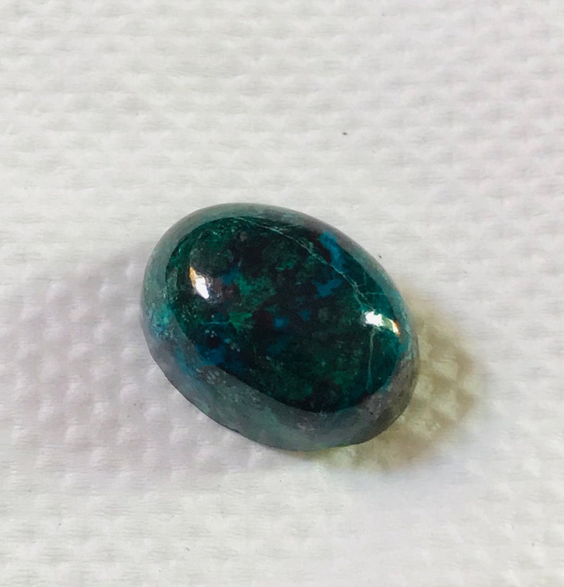 Chrysocolla,Natural Chrysocolla,Gemstone,Cabochon,Semi precious,Cabochons,Jewellery Making,Top Quality,Cabs 19X14X9MM 23.00 Carat