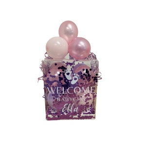 Geldgeschenk | Ballonbox | Geschenkballon | Geschenk | Geschenkverpackung | Geschenkbox | personalisiert | Hochzeit | Babyparty |Einschulung