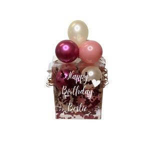 Geldgeschenk | Ballonbox | Geschenkballon | Geschenk | Geschenkverpackung | Geschenkbox | personalisiert | Hochzeit | Babyparty