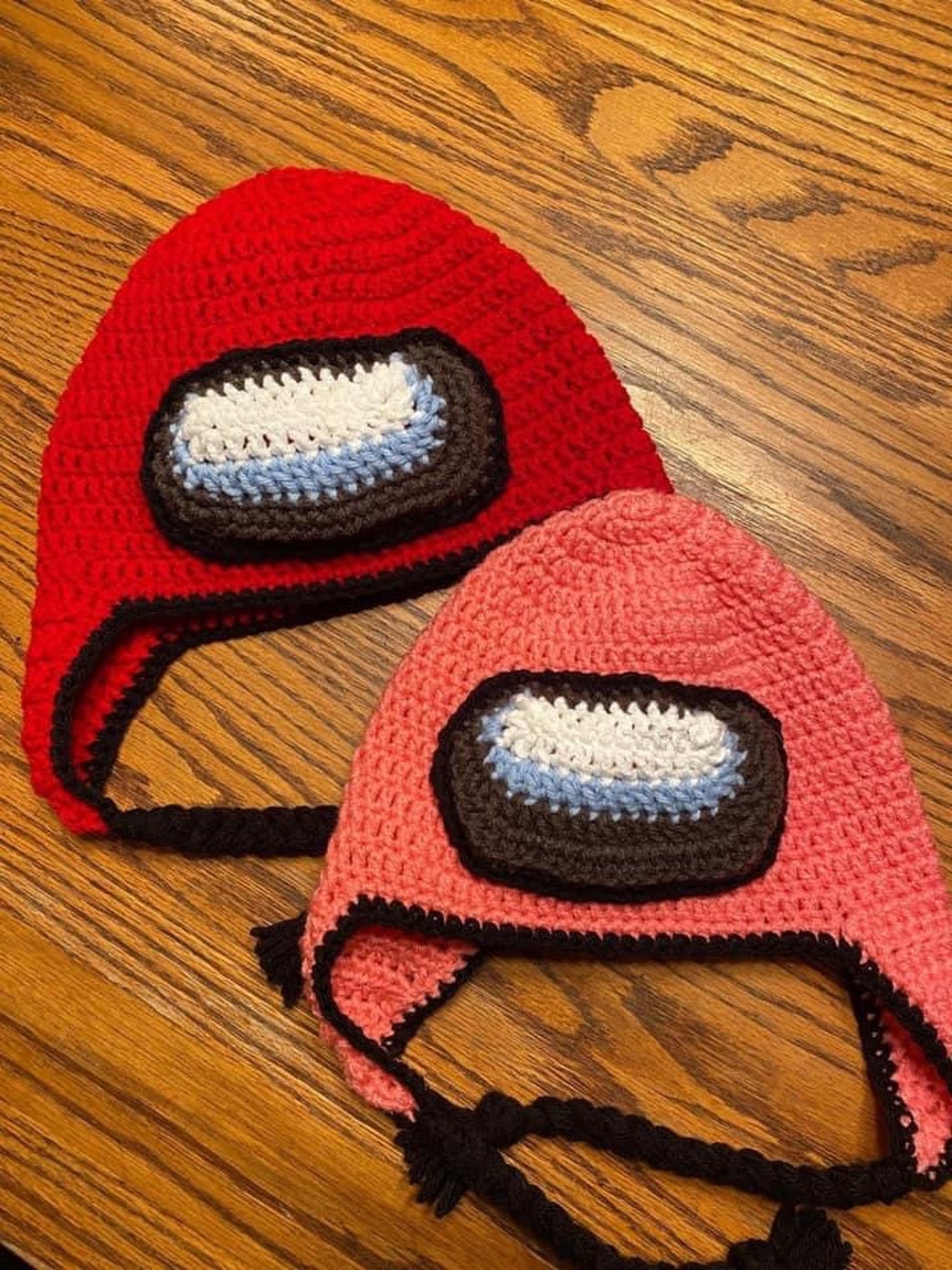 Crocheted Among Us Hat Etsy