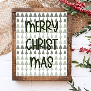 Frohe Weihnachten Druck, Weihnachtsdekoration, Weihnachtsdekoration, Weihnachtsbaum Druck, Frohe Weihnachten Zeichen druckbar