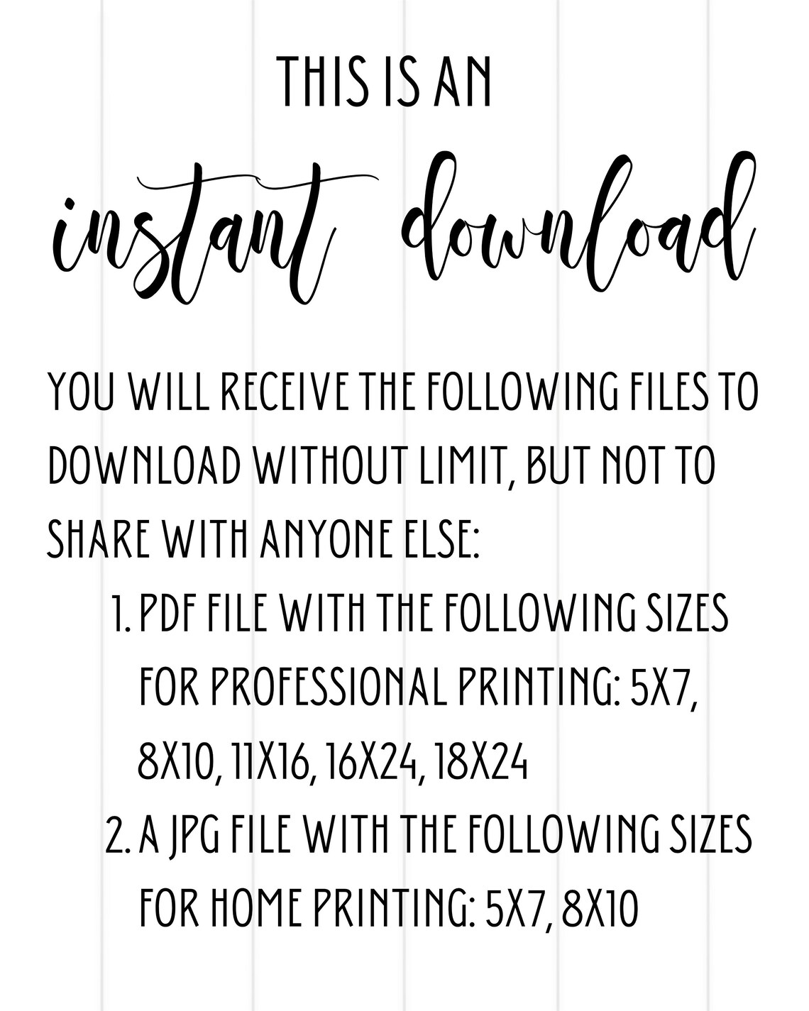 Valentines Printable Art, Valentines Gift, Printable Digital Print, It ...