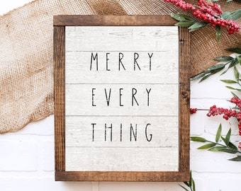 Impressão de Natal, decoração de parede de Feliz Natal, placa de Natal da fazenda, decoração de lareira de Natal, placa de camadas de Natal, impressão rústica de férias