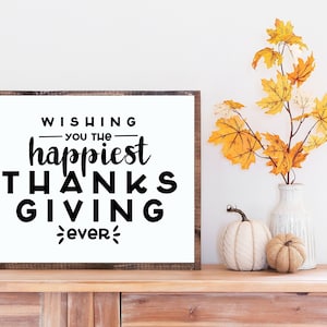 Fall print, Thanksgiving sign printable, Thanksgiving download print, Thanksgiving wall decor, Farmhouse Thanksgiving wall art