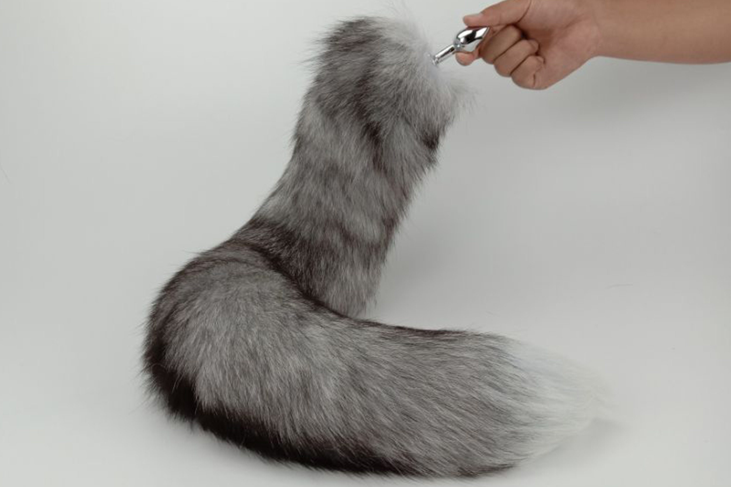 Real Fur Fox Tail Butt Plug Wolf Tail Plug Sex Toy Tail Etsy