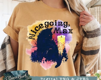 Netter gehender Max PNG, digitaler Download, Sublimation