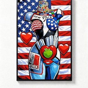 Poster New York Love 60 x 90 cm