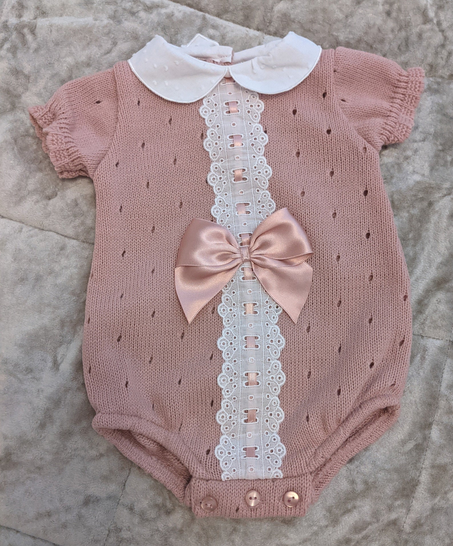 Stunning Spanish Knitted Rompers Etsy