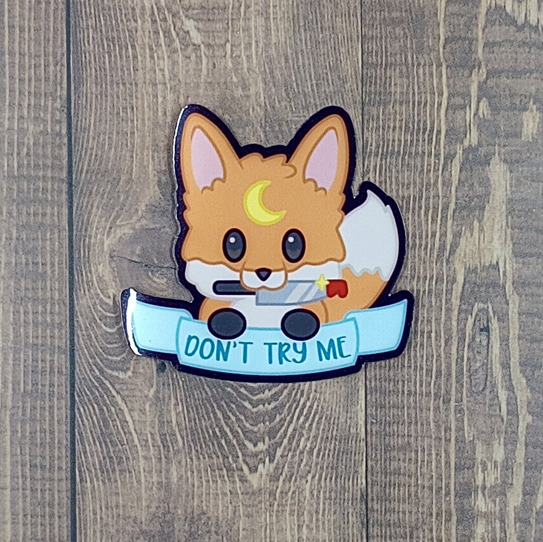 Fox Head Sticker, neu