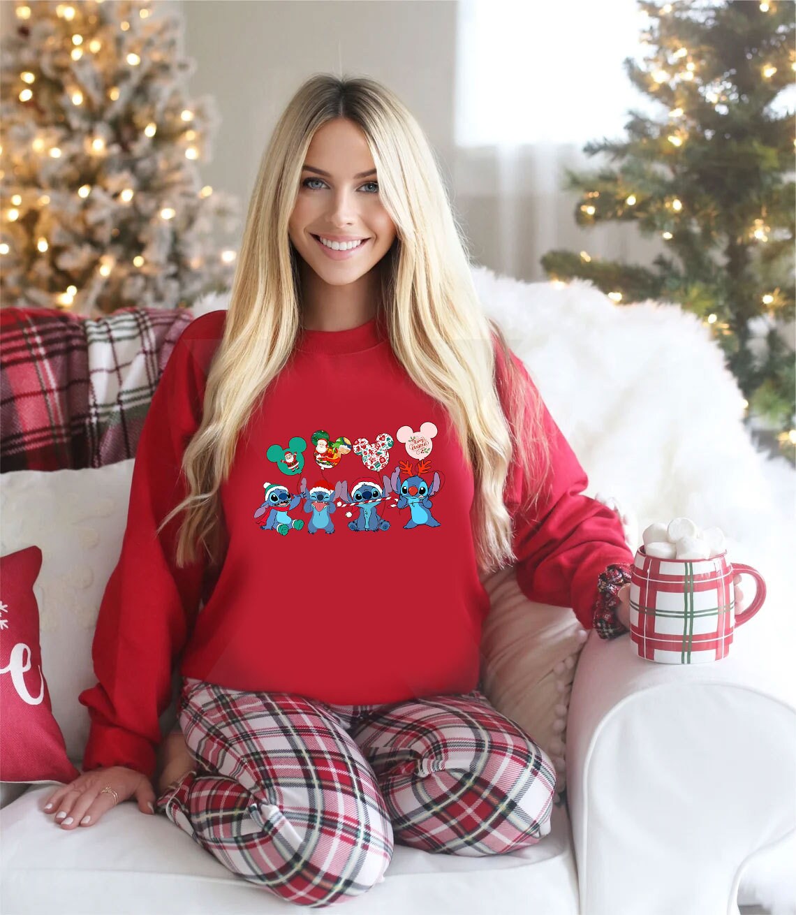 Discover Disney Christmas Shirt, Stitch Christmas Shirts, Disney Sweatshirt