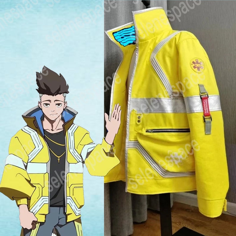 Anime Cyberpunk Edgerunners David Martinez Cosplay Collar Etsy Canada