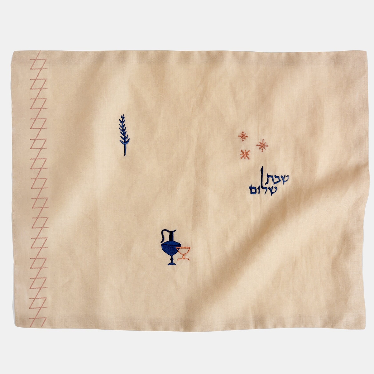 Orchard Challah Cover - Beige