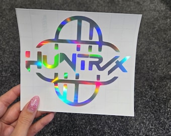 Calcomanía de vinilo Huntrix de Demon Hunters del K-pop: varios colores y tamaños