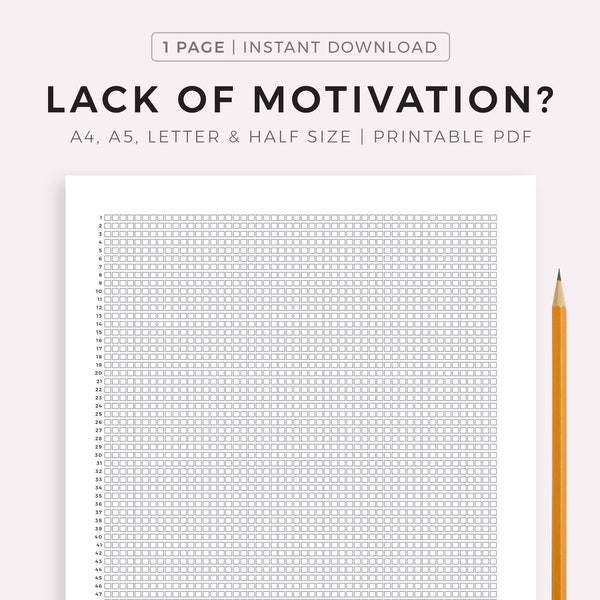 Lack of Motivation? Start working towards your dreams, because those boxes are running out.