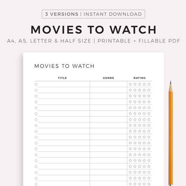Movies - Etsy