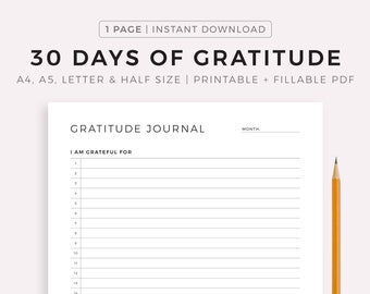 Gratitude Log Sun Sunshine Ray Dotted Grid Template Printable - Etsy