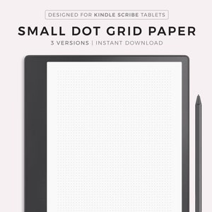 Kleines Dot Grid Papier für Kindle Scribe, Dot Millimeter Papier, sofortiger Download