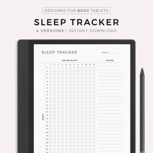 Sleep Tracker voor Boox Note Series / Tab Series / Go 10.3, direct downloaden