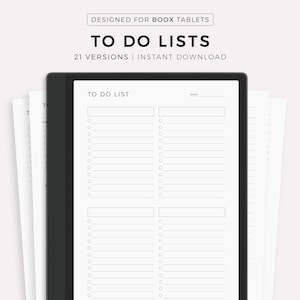 以下が含まれることがあります： 「TO DO LIST」と「DATE」というテキストが上部に書かれた白黒のデジタルプランナーテンプレート。テンプレートには、チェックボックスとタスクを書き込むための行のリストがあります。