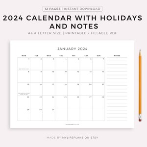 2024 Calendar Template, 5x7 Size Loose Sheet 12 Month Calendar, Downloadable Calendar File, Fresh Clean Minimalist Minimal Modern Template - Etsy 2024 Calendar Template, 5x7 Size Loose Sheet 12 Month Calendar, Downloadable Calendar File, Fresh Clean Minimalist Minimal Modern Template - Etsy