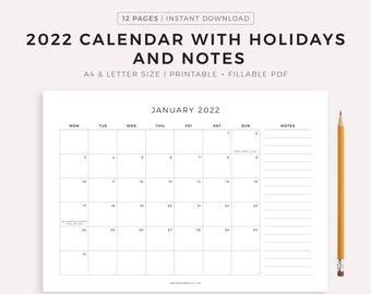 Calendrier Paces 2023 Calendar Template | Etsy