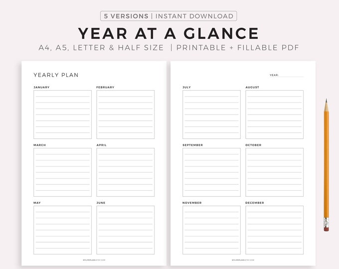 MyLifePlans - Etsy UK