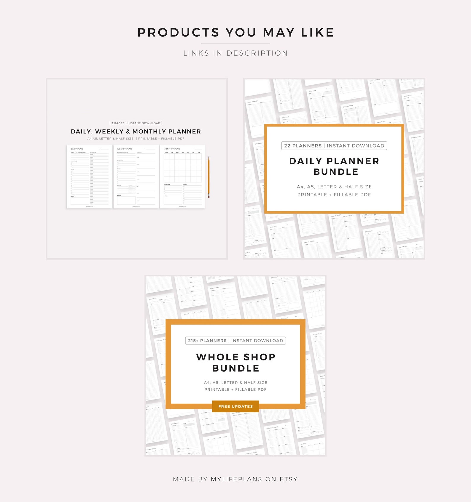Fillable Hourly Planner Printable Daily to Do List Etsy