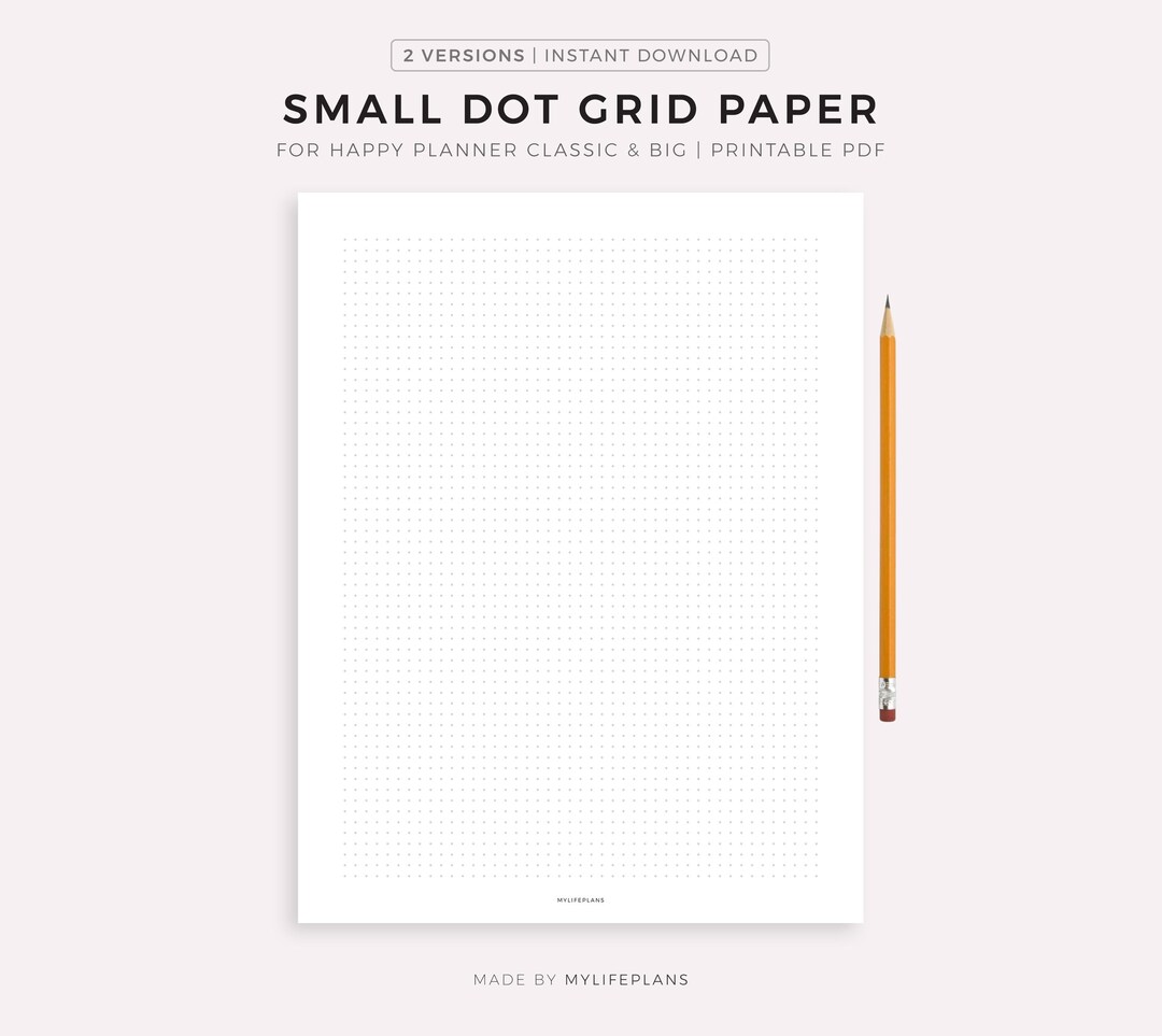Small Dot Grid Paper Printable Dot Graph Paper For Happy Photo Inspiration