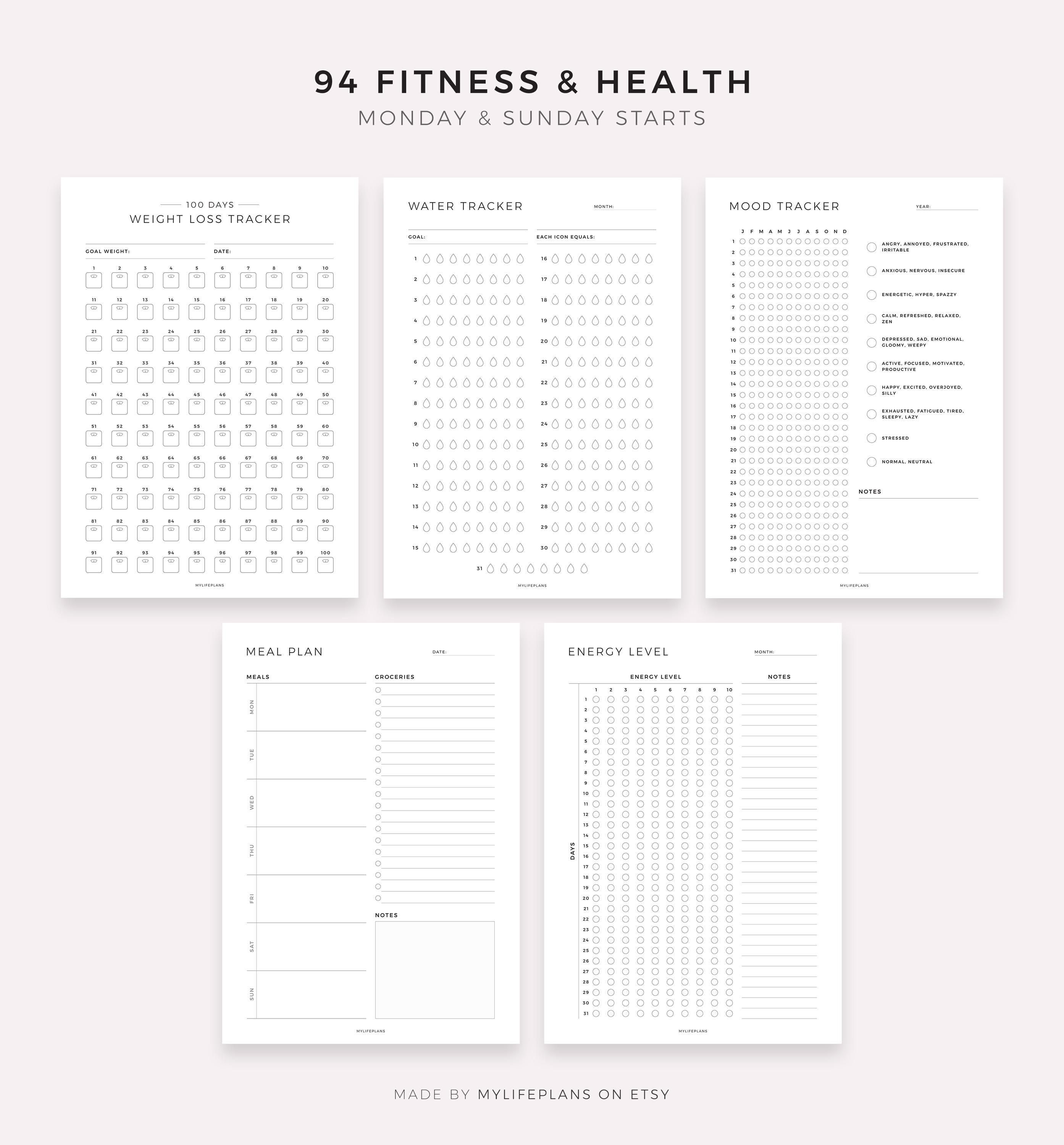 Digital Planner Bundle for Goodnotes, Notability, Noteshelf, Noteful ...