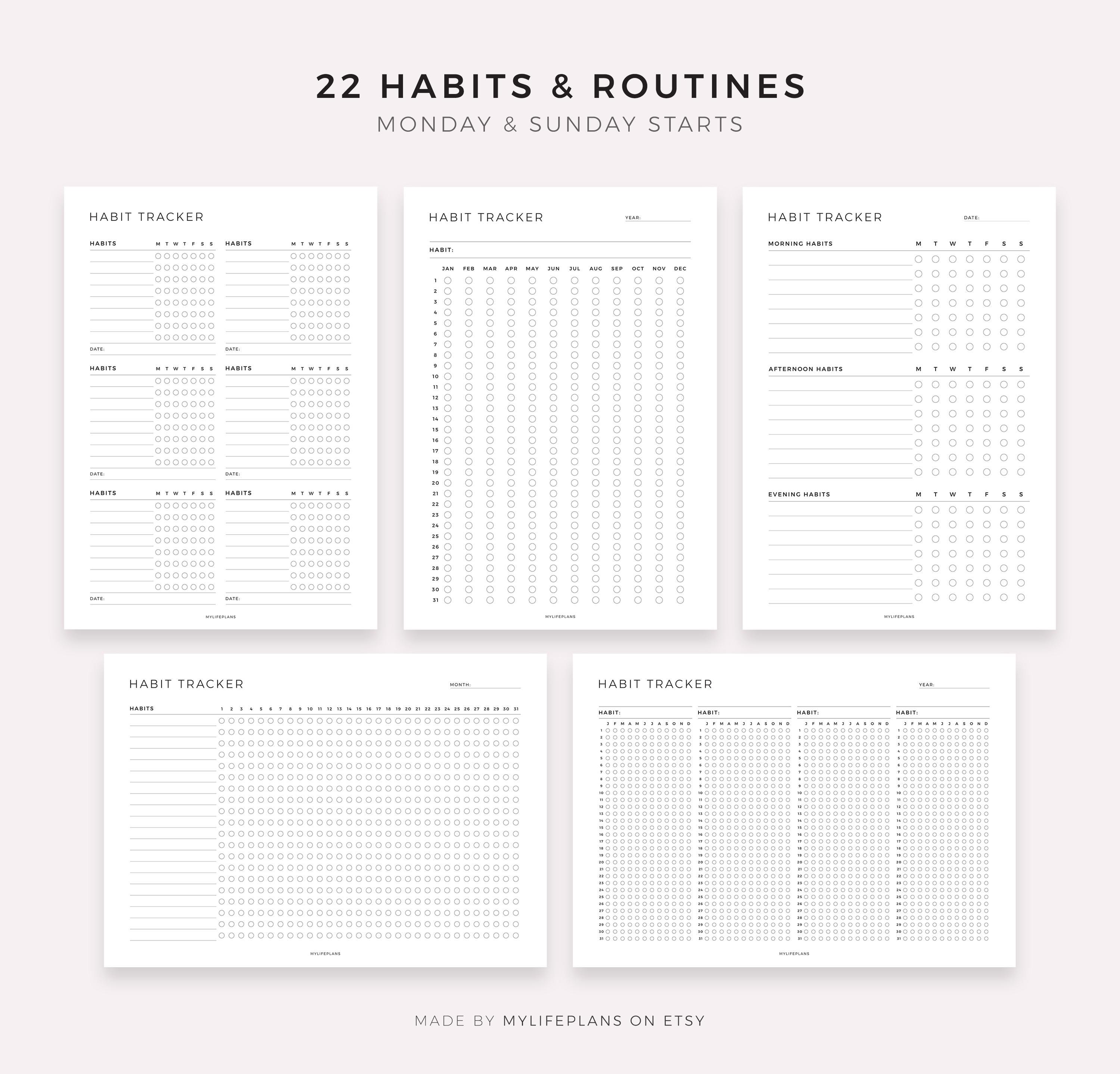 Digital Planner Bundle for Goodnotes, Notability, Noteshelf, Noteful ...