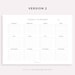 Yearly Tasks Printable Landscape, Yearly to Do List, Minimalist Yearly ...