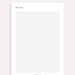 Small Grid Paper Printable, Squared Paper, Planner Inserts, A4/a5 ...