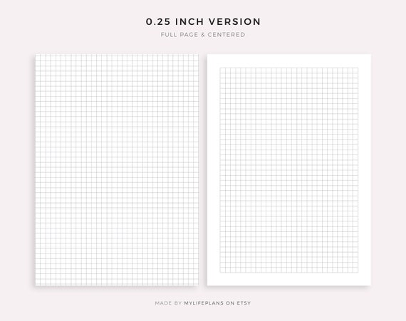 Printable 1 Inch Dot Grid Paper for A4 Paper