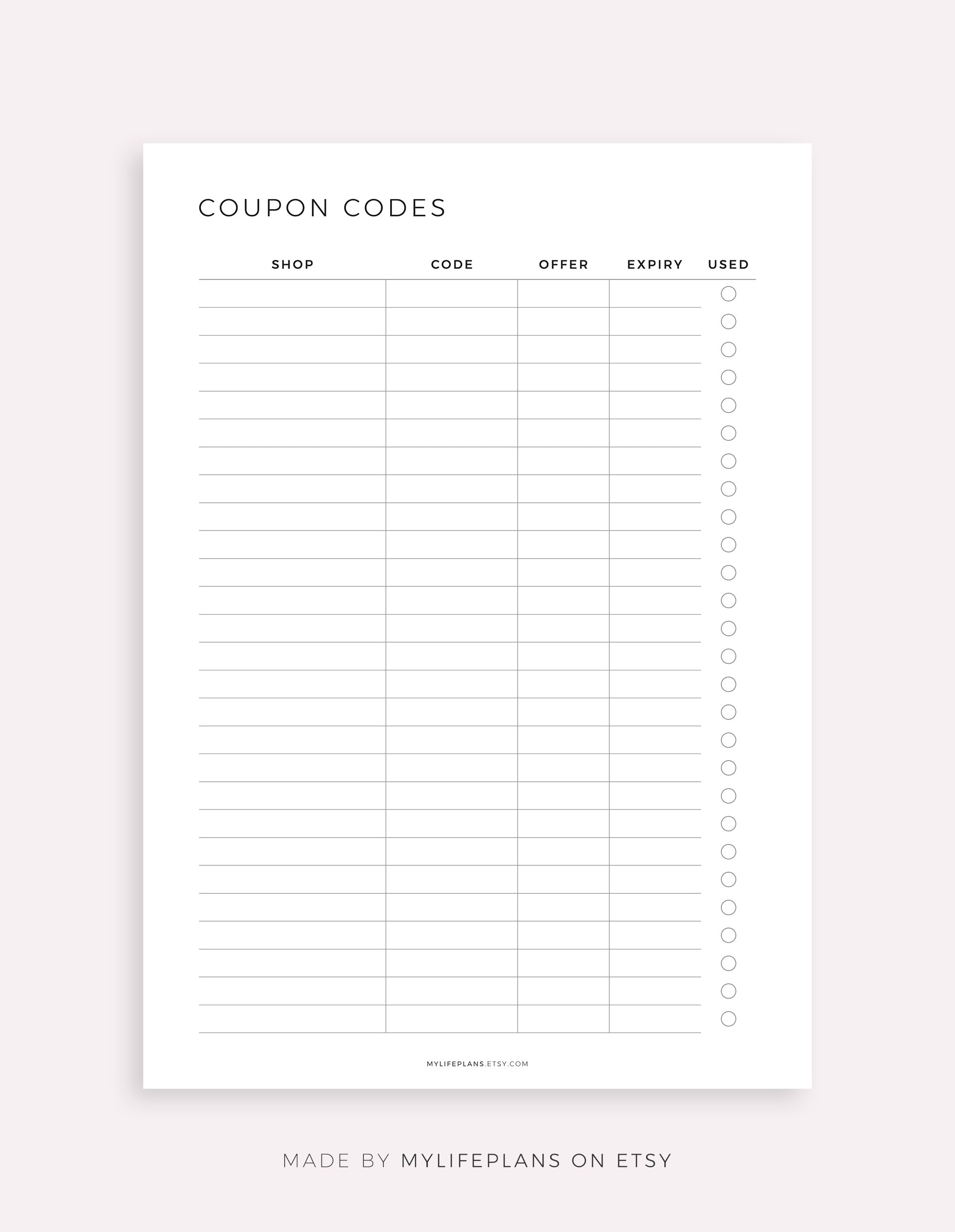 Wss in store hotsell printable coupons 219