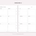 Year at a Glance, Two Page Yearly Planner Printable, 12 Month Overview ...