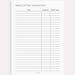 Medication Inventory Template for Remarkable Paper Pro, Instant ...