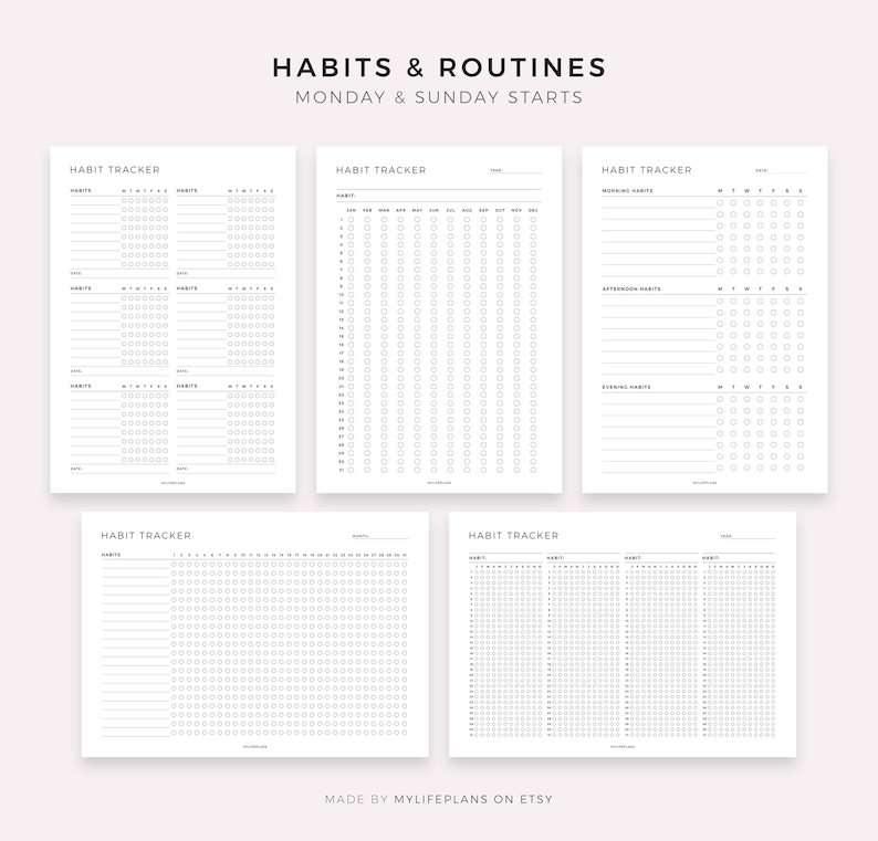 Planners Bundle for Happy Planner Classic & Big, Instant Download - Etsy