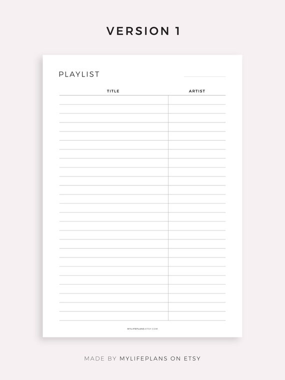 Empty Playlist