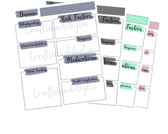 Charting sheets