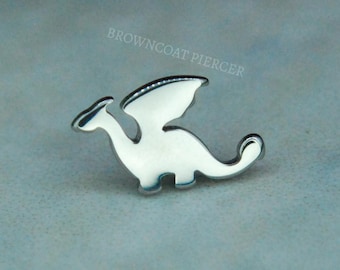 Implant Grade Titanium Dragon End - Threadless or Internally threaded for 1.2mm / 16ga