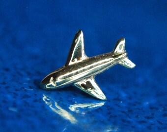 14kt Solid Yellow Gold Airplane Threadless End