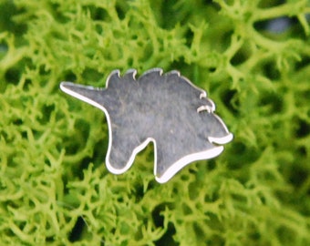 Implant Grade Titanium Unicorn End - Internally Threaded for 1.2mm / 16ga -  or Threadless