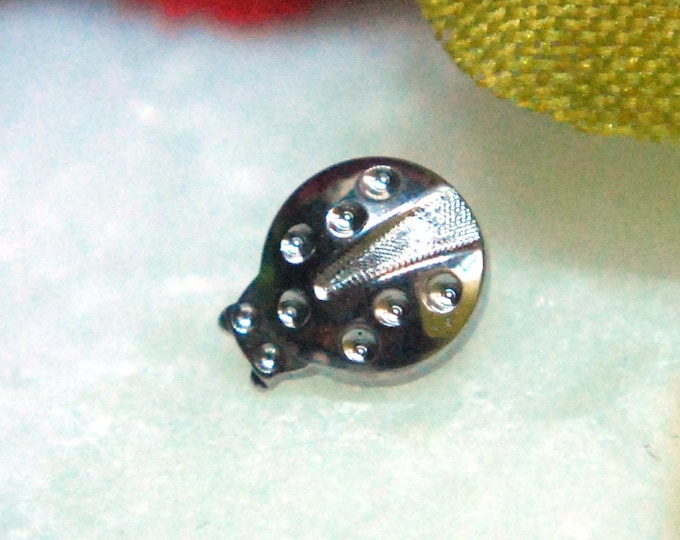 Implant Grade Internally Threaded Titanium Ladybird / Ladybug Shaped end