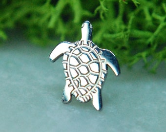 Implant Grade Threadless Titanium Turtle Shaped end - Push Fit / Tortoise