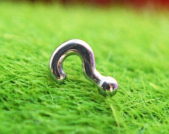 Implant Grade Titanium Threadless Question Mark End - Push Fit - Pin - Pop Fit ?