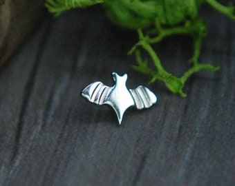 Implant Grade Titanium Internally Threaded Bat End - 1.2mm / 16ga