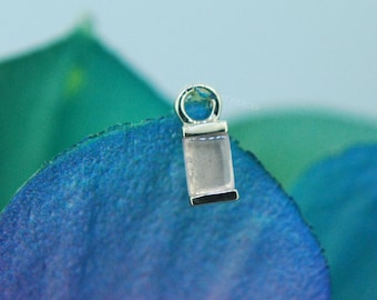 14kt Yellow Gold Cerise Charm - Decorative - Rose Quartz, rectangle, Junipurr